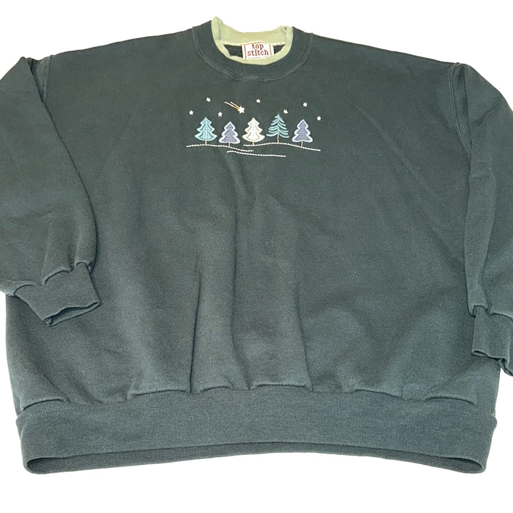 VINTAGE WOMENS FESTIVE HOLIDAY SWEATER